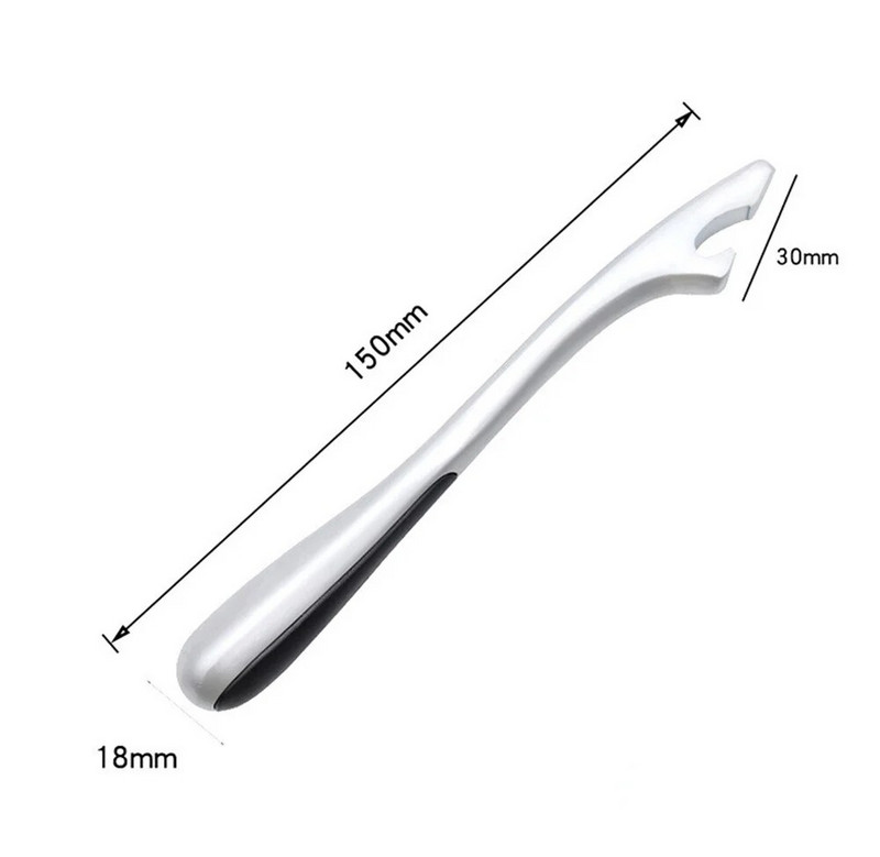 Otvarač za boce Shark Mouth Profesionalni konobar Otvarač za pivske boce Otvarači za vino od legure cinka s neklizajućom gumenom ručkom Alati za šipke