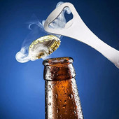 3 bucăți / pungă, tot din oțel, culoare transparentă, deschizător de sticle de bere, deschizător de sticle de băuturi, deschizător de sticle de barman, șofer de bere, barman