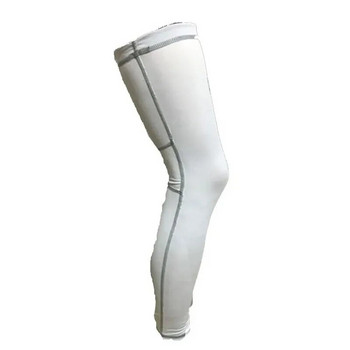 1 бр. Удължаващи компресионни гетри за крака Баскетболни футболни чорапи за колоездене До коляното, прасеца с ръкави UV слънцезащитни геми за мъже и жени