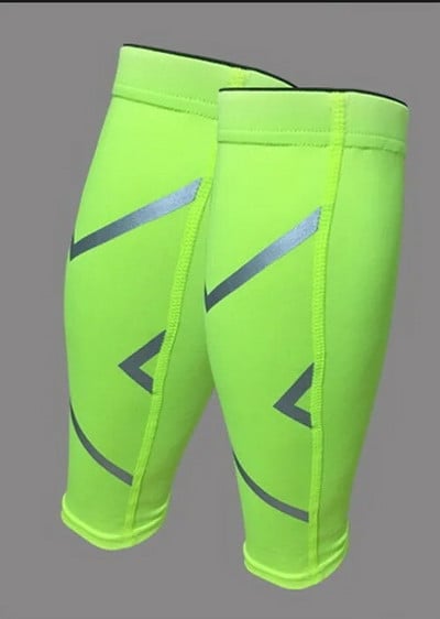 1 pereche Baschet Fotbal Picior Tibie Fotbal Maneci de Protectie Vitel Ciclism Fitness Calcetine Compresie Alergare