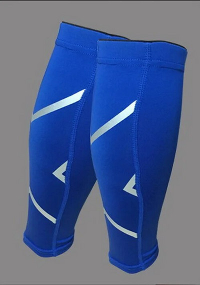 1 pereche Baschet Fotbal Picior Tibie Fotbal Maneci de Protectie Vitel Ciclism Fitness Calcetine Compresie Alergare