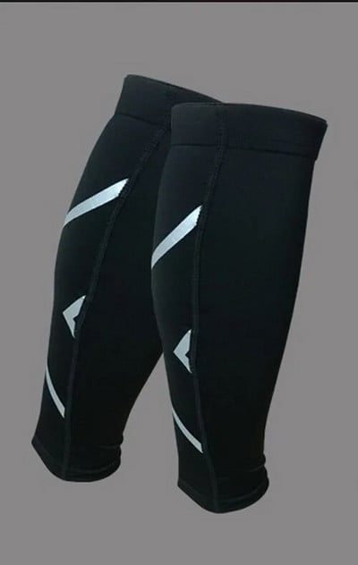 1 pereche Baschet Fotbal Picior Tibie Fotbal Maneci de Protectie Vitel Ciclism Fitness Calcetine Compresie Alergare