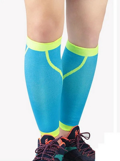 1 paar nailonist säärekompressioonvarrukaid meestele, naistele mõeldud jooksuvarustuse jalasoojendaja säärekaitse spordikaitse tarvik