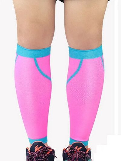 1 paar nailonist säärekompressioonvarrukaid meestele, naistele mõeldud jooksuvarustuse jalasoojendaja säärekaitse spordikaitse tarvik