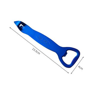 Patvarus nerūdijančio plieno alaus vyno butelių atidarytuvas, barmenas, nešiojamasis plokščias dangtelis kamščiatraukio nuėmimo juostos virtuvės priedai