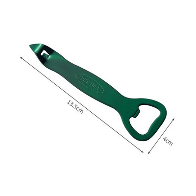 Patvarus nerūdijančio plieno alaus vyno butelių atidarytuvas, barmenas, nešiojamasis plokščias dangtelis kamščiatraukio nuėmimo juostos virtuvės priedai