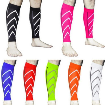1 чифт компресионни ръкави за крака при бягане компресионен ръкав 20-30 mmHg компресионни чорапи за шина за пищяла за мъже, жени