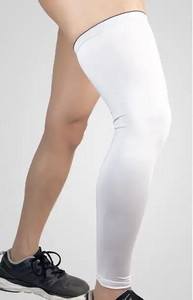 Колоездене Компресионни крачоли Баскетболни футболни чорапи Ръкави за прасеца до коляното UV Слънчеви протектори Ръкави за крака Мъже Жени