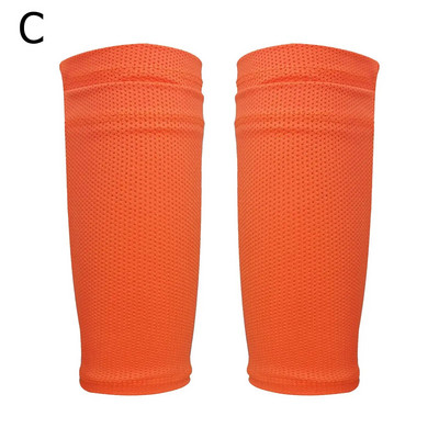 Jalgpall säärekaitse sokk kahekihiline jalgpall säärepadjad hoidik jalalaba sokid kaitse jalgpall varrukad lastele poistele meestele F2s5