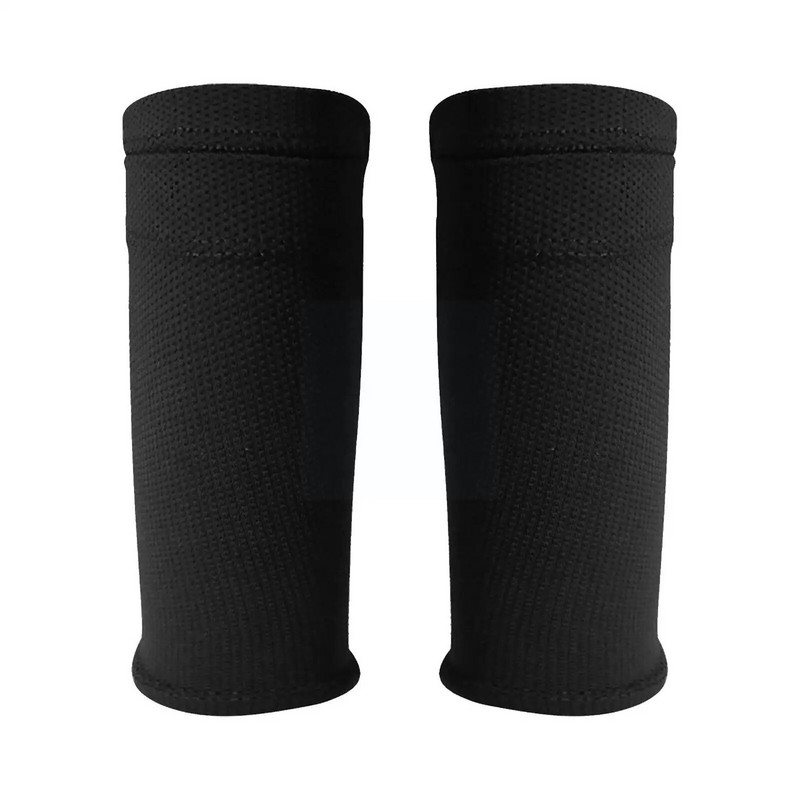 Jalgpall säärekaitse sokk kahekihiline jalgpall säärepadjad hoidik jalalaba sokid kaitse jalgpall varrukad lastele poistele meestele F2s5