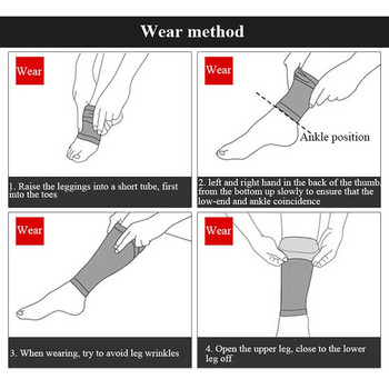 1 бр. Компресионни ръкави за прасци - Компресиращи чорапи за крака за шина на пищяла, облекчаване на болката в прасеца, мъже, жени - предпазители за прасеца за бягане, спорт
