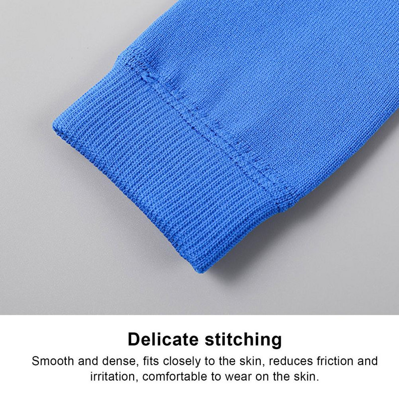 Kompresijske čarape za noge bez stopala, prozračne nogometne štitnike za potkoljenice, čarape s rukavima za nogometne štitnike za potkoljenice, dječje nogometne kanilere