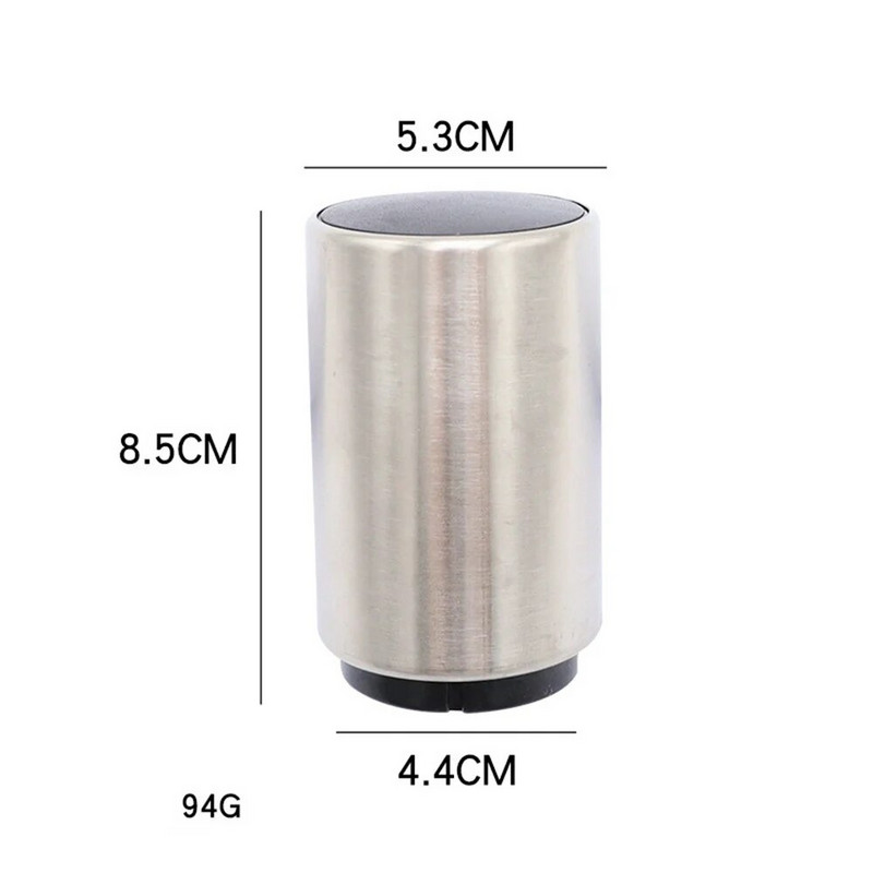 Radošs magnētiskais automātiskais alus pudeļu attaisāmais virtuves iekārta nerūsējošā tērauda presējamā vāka alus korķviļķu rīki Portatīvie bāra sīkrīki