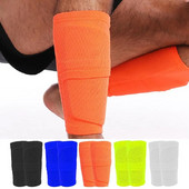 1 paar Spordiohutus Säärepadjad Varrukad Hingav jalgpall Säärehoidja Sääre sokid Nailonist jalakaitsevarrukad lastele Poistele Mehed