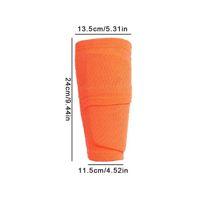 1 paar Spordiohutus Säärepadjad Varrukad Hingav jalgpall Säärehoidja Sääre sokid Nailonist jalakaitsevarrukad lastele Poistele Mehed