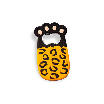 2023 Creative veinipudeliavaja uus multikas Paksu kassi küünis magnetimemisega pehme liimiga PVC külmkapi kleebis õllepurgiavaja