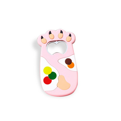 2023 Creative veinipudeliavaja uus multikas Paksu kassi küünis magnetimemisega pehme liimiga PVC külmkapi kleebis õllepurgiavaja