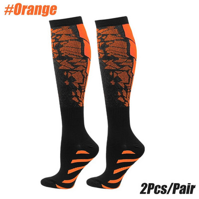 1 paar kraadiga kompressioonsokid, sääremarjade tugisokid, naised, mehed, 20–30 mmhg, põlvekõrgused sokid meestele, naised, jooksmine, põetamine, sportlik