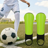 Jalgpalli säärekaitsmed Jalgpalli põrutuskindluse säärekaitsed Tugevdatud rihmadega säärekaitsmed jalgpalli jaoks lastele