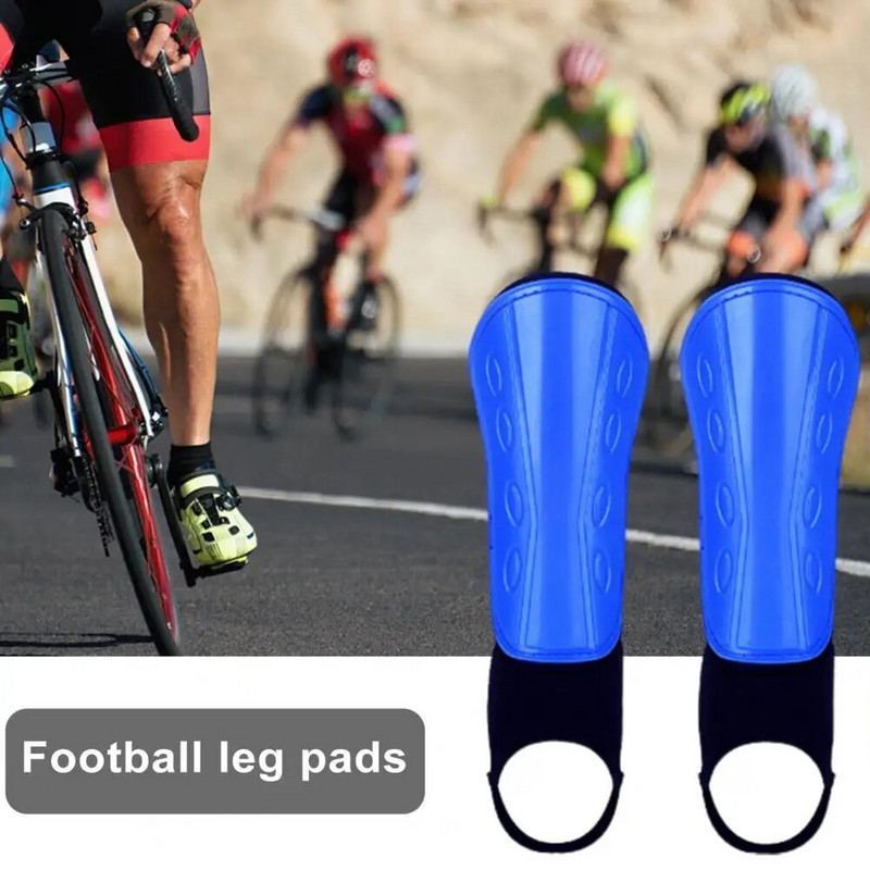 Jalgpalli säärekaitsmed Jalgpalli põrutuskindluse säärekaitsed Tugevdatud rihmadega säärekaitsmed jalgpalli jaoks lastele