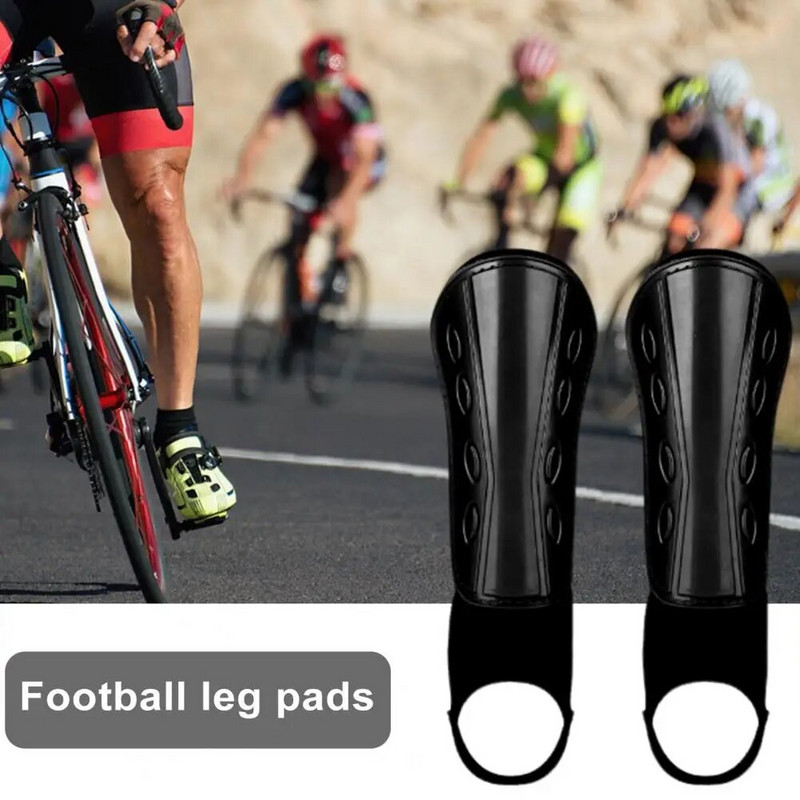 Jalgpalli säärekaitsmed Jalgpalli põrutuskindluse säärekaitsed Tugevdatud rihmadega säärekaitsmed jalgpalli jaoks lastele