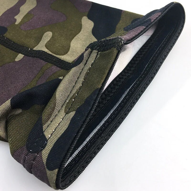 1 par Camo kompresijski rukav za noge Sportske čarape za trčanje Udlaga za potkoljenicu Ogrlica za vježbe na otvorenom
