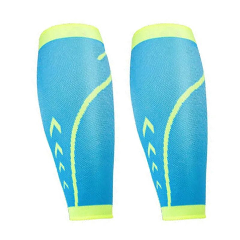 2gab Kompresijas ikru piedurknes Kāju sildītāji Futbols Basketbols Skriešana Riteņbraukšana Sporta zāle Apakšstilbu šinas un ikru sāpju mazināšanai pielāgots logotips