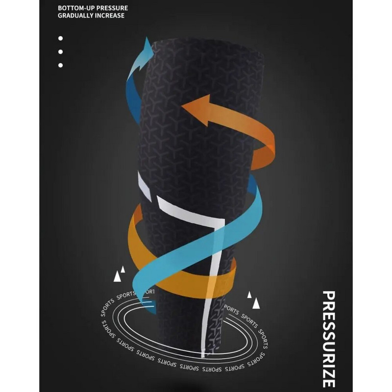 Unisex sääre kompressiooniga sporditoetus traksidega veniv säärekaitse säärevarrukas säärekaitse jalasoojendajad