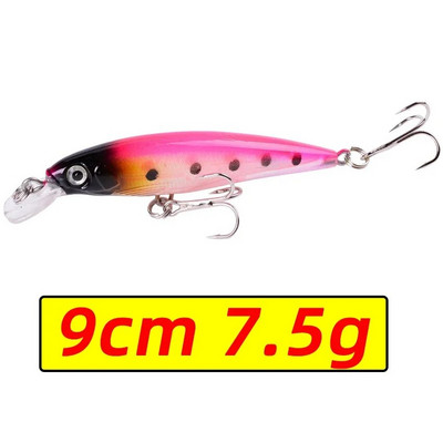 1vnt lazerinis Minnow žvejybos masalas 11cm 13G pesca kabliukai žuvies voblerio reikmenys crankbait dirbtinis japoniškas kietas masalas plaukimo masalas