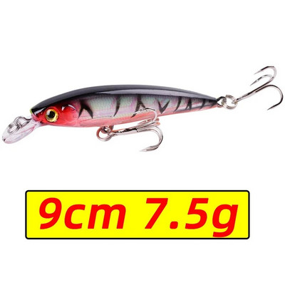 1vnt lazerinis Minnow žvejybos masalas 11cm 13G pesca kabliukai žuvies voblerio reikmenys crankbait dirbtinis japoniškas kietas masalas plaukimo masalas