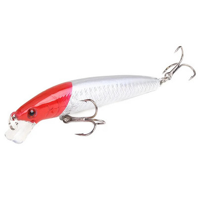 1tk Jaapani Minnow kalapüügi landid ujuv kõva sööt95mm 7g tehissööda vobler Crankbait karpkala ahvena Pesca kalastustarbed