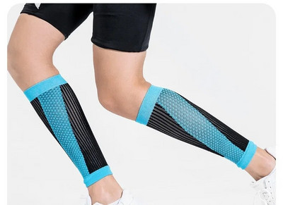 1 par jastučića za potkoljenice za odrasle, prozračnih, kompresijskih rukava za potkoljenicu, štitnika za sportove u zatvorenom, na otvorenom, za muškarce, žene, visoka elastična potpora za potkoljenicu