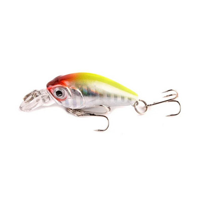 1 vnt Minnow žvejybos masalas 45 mm 3,8 g Crankbait kietas masalas Topwater dirbtinis vobleris Bass Japan Muselinės žvejybos priedai