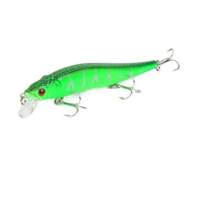 1tk Kalasööt 115mm/14g Minnow Crankbait Voblerid 3D Eyes Ahvena tehissööt haugi karpkala sööt ujumissööt kalapüügi Pesca