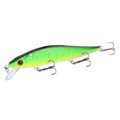 1tk Kalasööt 115mm/14g Minnow Crankbait Voblerid 3D Eyes Ahvena tehissööt haugi karpkala sööt ujumissööt kalapüügi Pesca