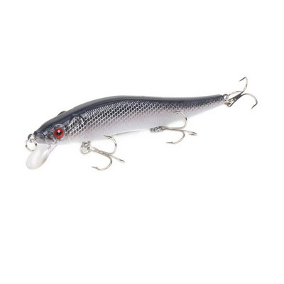 1tk Kalasööt 115mm/14g Minnow Crankbait Voblerid 3D Eyes Ahvena tehissööt haugi karpkala sööt ujumissööt kalapüügi Pesca