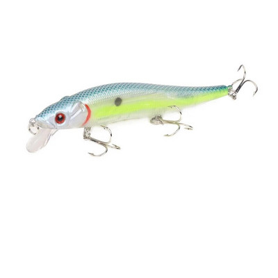 1tk Kalasööt 115mm/14g Minnow Crankbait Voblerid 3D Eyes Ahvena tehissööt haugi karpkala sööt ujumissööt kalapüügi Pesca