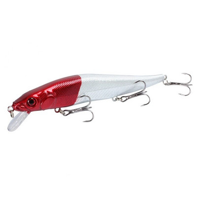 1tk Kalasööt 115mm/14g Minnow Crankbait Voblerid 3D Eyes Ahvena tehissööt haugi karpkala sööt ujumissööt kalapüügi Pesca