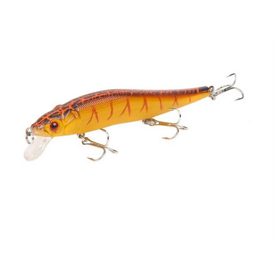 1tk Kalasööt 115mm/14g Minnow Crankbait Voblerid 3D Eyes Ahvena tehissööt haugi karpkala sööt ujumissööt kalapüügi Pesca