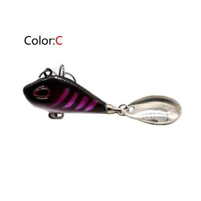 OUTKIT jauns metāla mini VIB ar karoti makšķerēšanas māneklīti 6g10g17g25g 2cm makšķerēšanas piederumu adata Crankbait vibrācijas spinner grimstošā ēsma