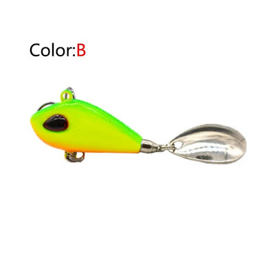 OUTKIT jauns metāla mini VIB ar karoti makšķerēšanas māneklīti 6g10g17g25g 2cm makšķerēšanas piederumu adata Crankbait vibrācijas spinner grimstošā ēsma