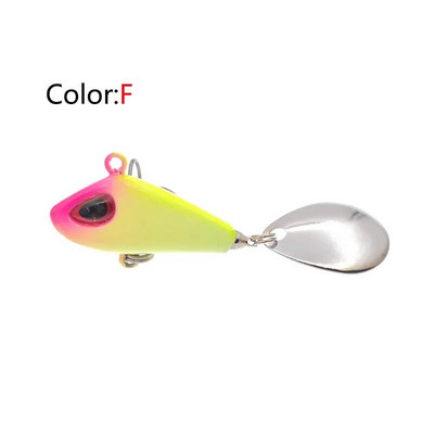 OUTKIT jauns metāla mini VIB ar karoti makšķerēšanas māneklīti 6g10g17g25g 2cm makšķerēšanas piederumu adata Crankbait vibrācijas spinner grimstošā ēsma