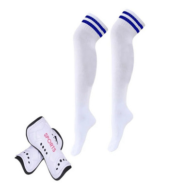 1 par Štitnik za potkoljenicu Jastučić za rukave Čarapa za sportske nogometne potpore za noge Nogometna kompresija Štitnik za potkoljenice za odrasle tinejdžere, djecu