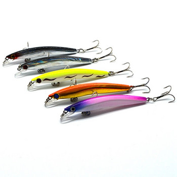 1 τεμ. Laser Minnow Fishing Lure 8cm/3,15in 5g/0,18oz αγκίστρια pesca wobbler crankbait τεχνητό γιαπωνέζικο σκληρό δόλωμα swimbait