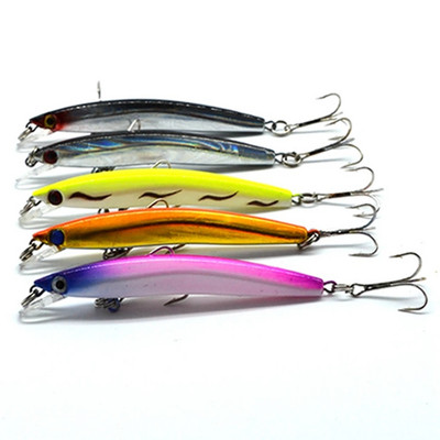 1vnt lazerinis Minnow žvejybos masalas 8cm/3,15in 5g/0,18oz pesca kabliukai žuvies vobleris crankbait dirbtinis japoniškas kietas masalas swimbait