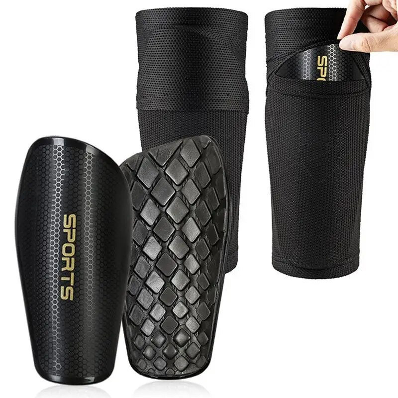 Soccer Shin Guards Προστατευτικό μανίκι με ένθετο προστατευτικό κνήμης τσέπης για νέους και ενήλικες Εξοπλισμός ποδοσφαίρου για μείωση του κραδασμού