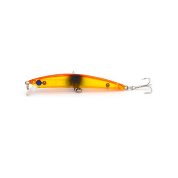 1 τεμ 9,5 εκ. 7,5 γραμμάρια 6# Γάντζοι τριπλά Pencil Fishing Lures Minnow Plastic Wobbler Artificial Hard Bait Floating 3D eyes