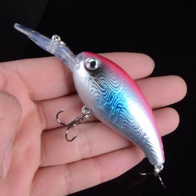 1tk 10cm 14g tehissööt Crankbait püügilant Minnow voblerid pesca ujumisvändaga sööt Bass 3D silmadega püügilant