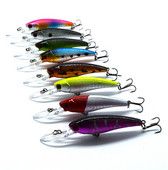 9,5cm/3,74in 6,9g/0,24oz Fishing Lure Minnow Lures Hard Bait Pesca Fishing Tackle isca artificia Quality Hook Swimbait #A9