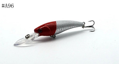 9,5cm/3,74in 6,9g/0,24oz Fishing Lure Minnow Lures Hard Bait Pesca Fishing Tackle isca artificia Quality Hook Swimbait #A9